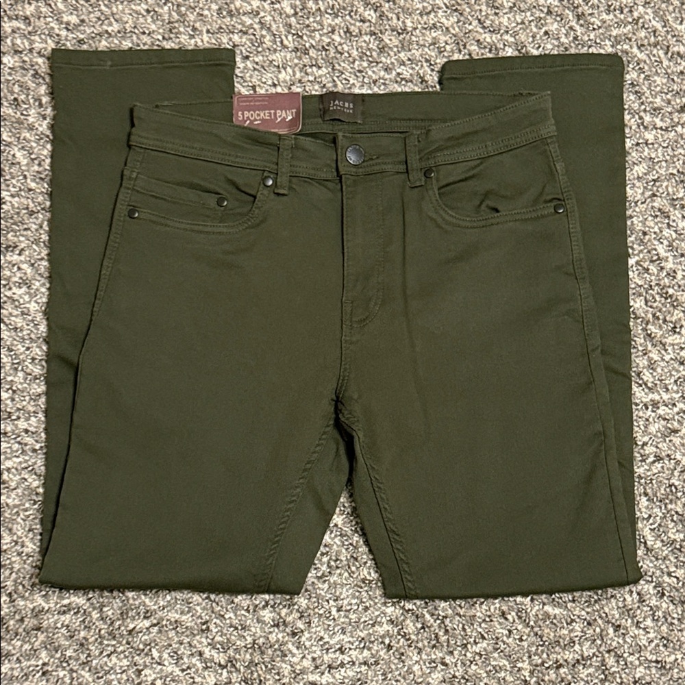 Jachs Forest Green Jeans